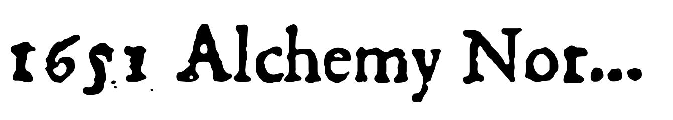 1651 Alchemy Normal